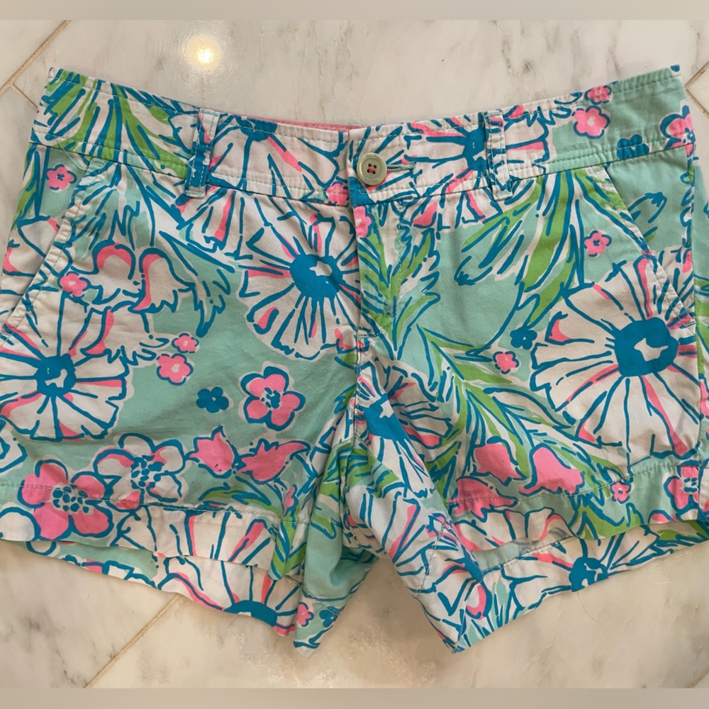 Lilly Pulitzer Callahan shorts size 6